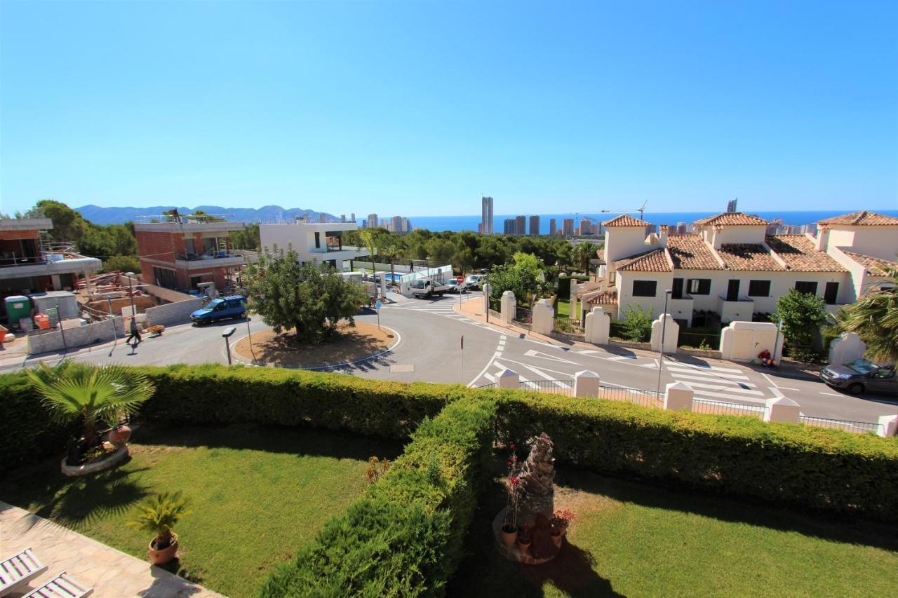 Apartmán Sierra Cortina Apartamento Con Vistas Al Mar Finestrat Exteriér fotografie